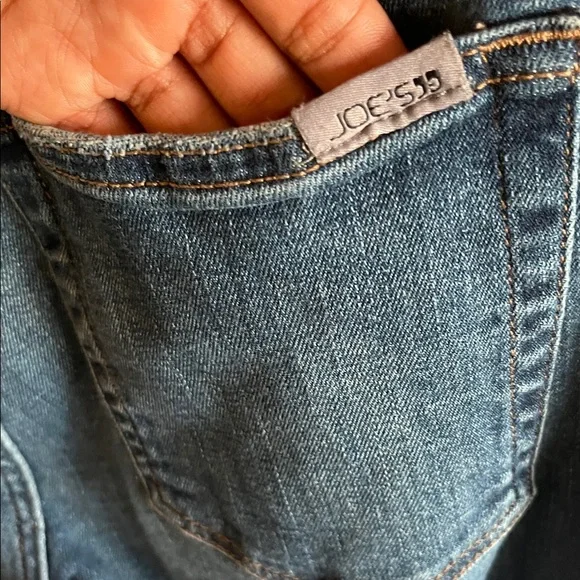 Joe's Jeans Dark Blue Flare Leg Denim - Picture 6 of 8